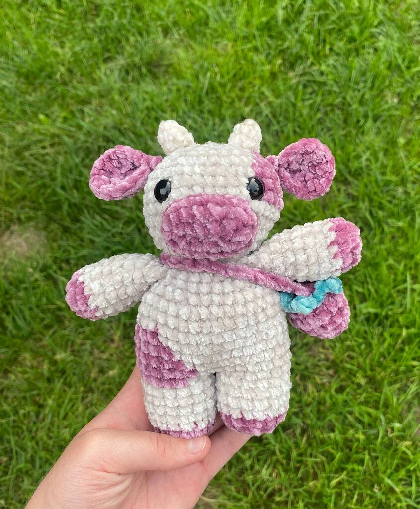 Closed Tester Call For Crochet Strawberry Cow W Purse Testing Zone