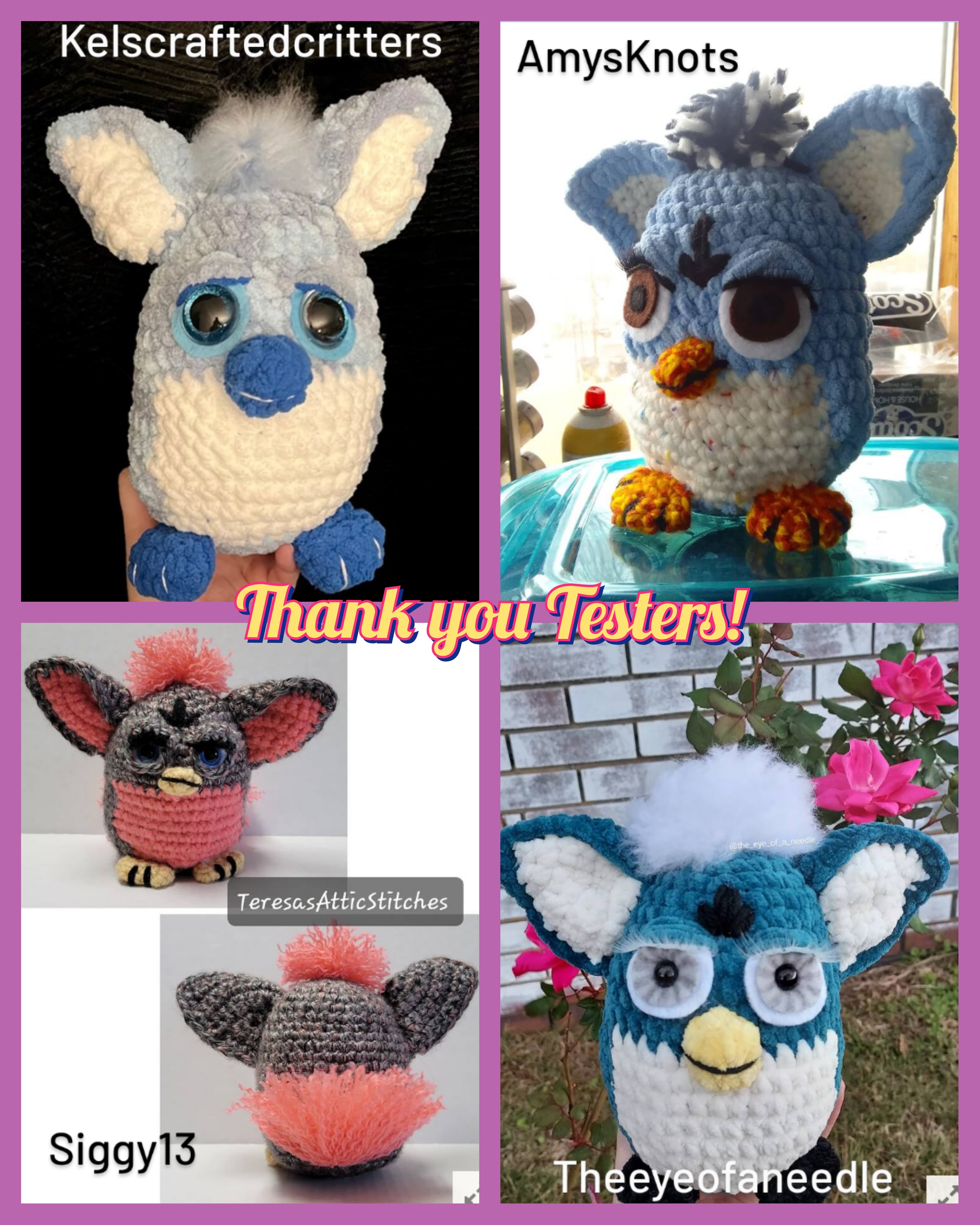 Furby Amigurmi Pattern Release Crochet Ribblr Community