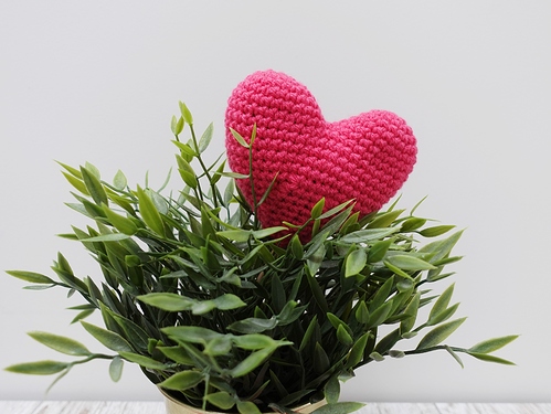 Crochet heart