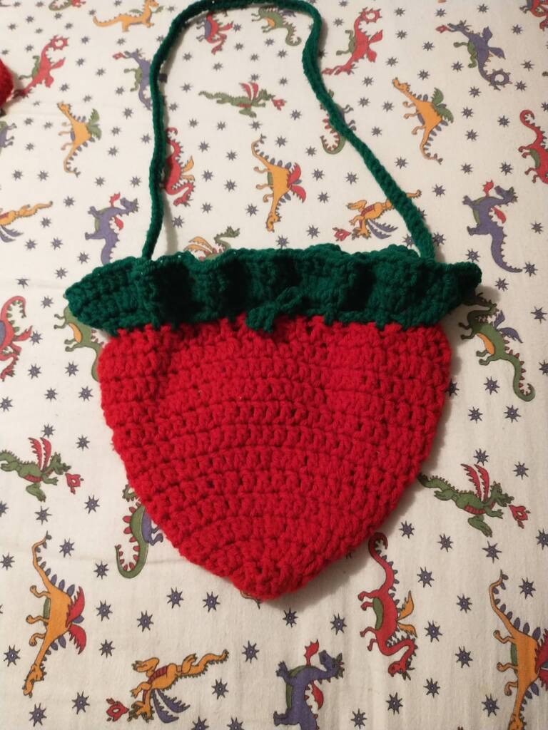 Closed Tester Call For Pattern Crochet Pattern Strawberry Drawstring Purse Testing Zone