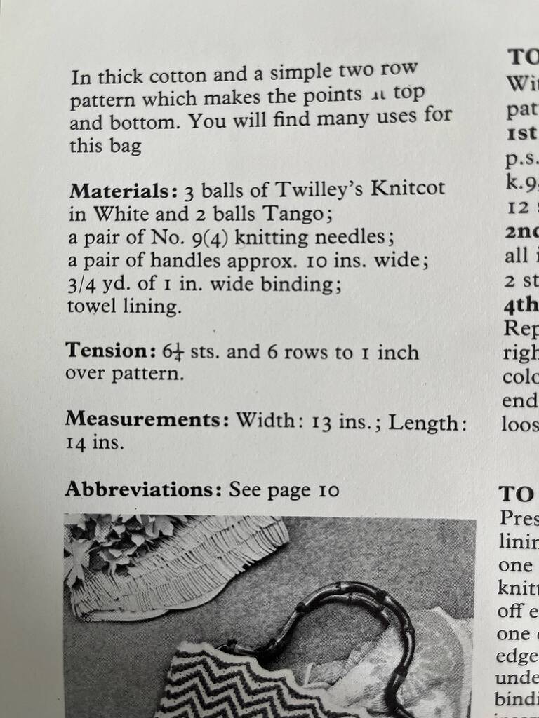Vintage knitting pattern question Knitting 🧶 Ribblr community