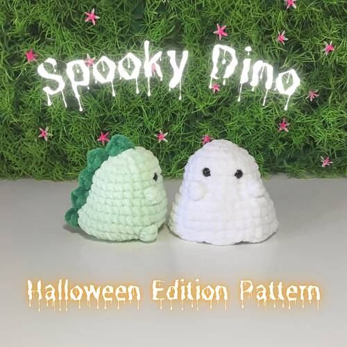 Spooky Dino Halloween Edition Pattern