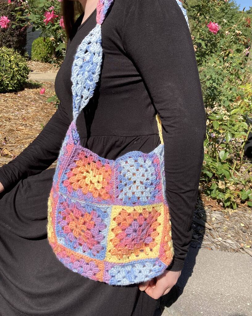 CLOSED] Tester call for Crochet pattern - watermelon and lemon granny  square tote bag - Testing zone - Ribblr community