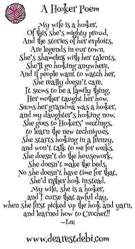 Hooker poem