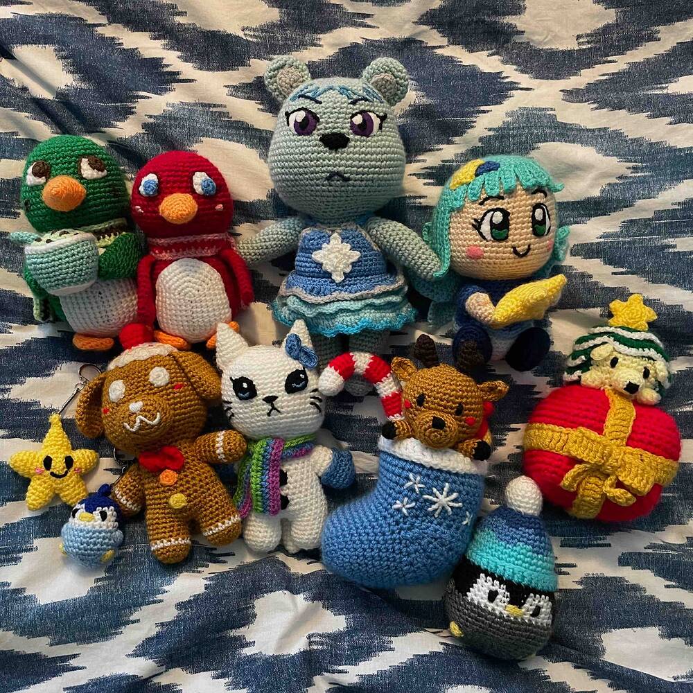 My Christmas/Winter 2024 Collection Crochet 🧶 Ribblr community