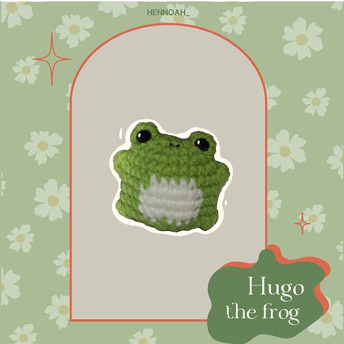 Hugo the frog feed-stock