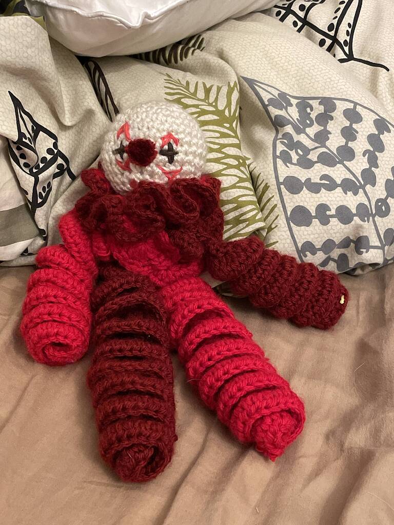 Tester call for Crochet: Spiral clown! - Testing zone - Ribblr community