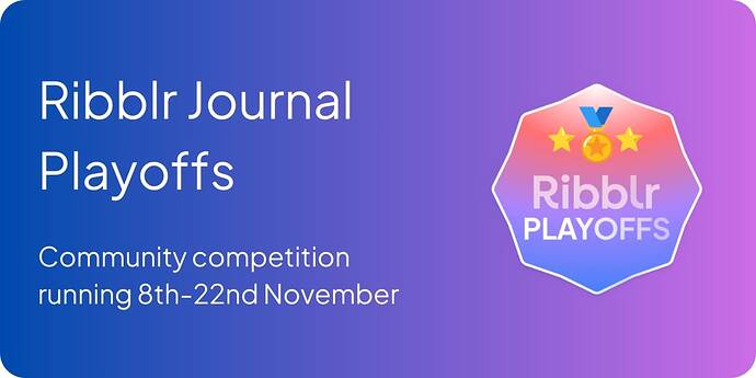 Ribblr Journal Playoffs