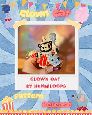 Clown cat pattern release