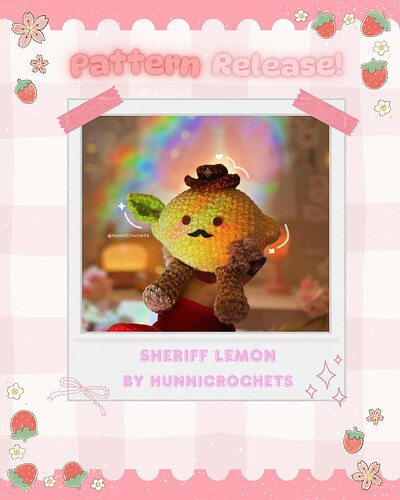 Pattern release - sheriff lemon