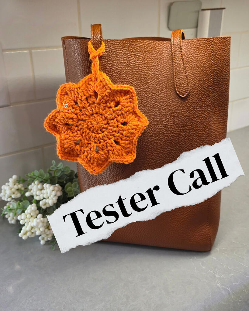 Nine Tails Color Tester call for Crochet: Sun Tail Bag Pouch ☀️🐬 - Testing zone - Ribblr ...