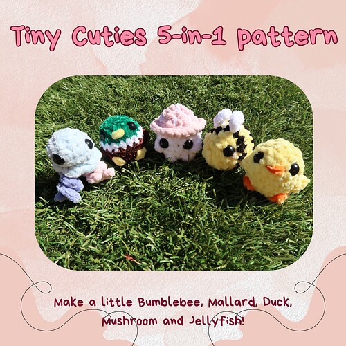 Tiny cuties pattern pack