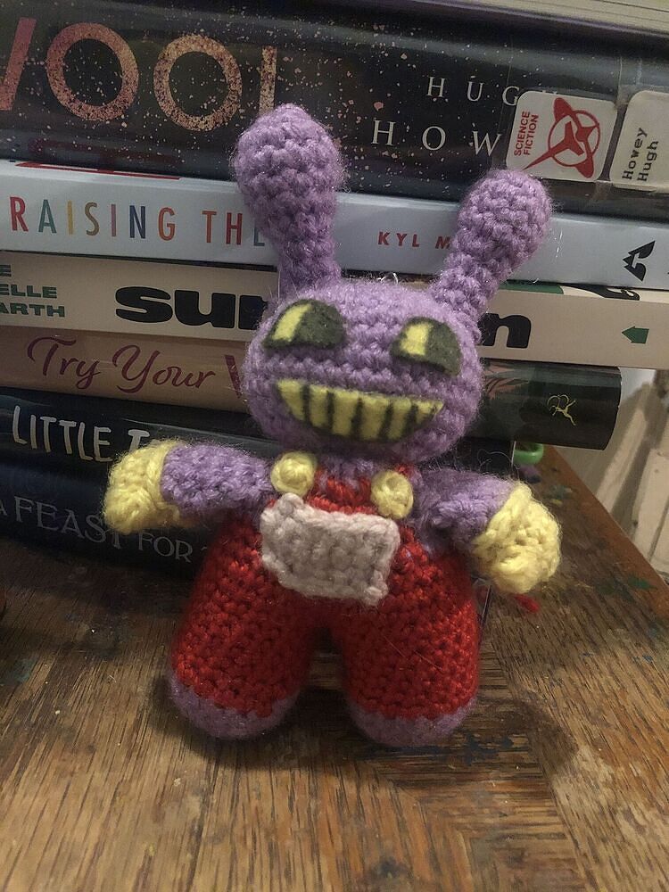 Jax from Tadc Pattern Release!! (A lil late) - Crochet 🧶 - Ribblr community