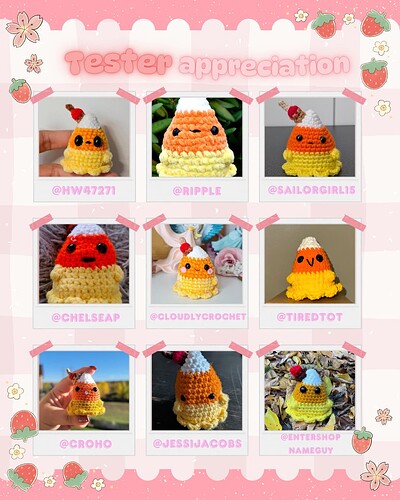 Tester appreciation candy corn 1