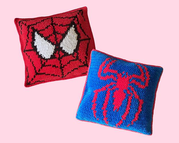 spiderman pillow