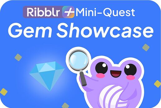 Ribblr+Mini-quest-Gem showcase-small