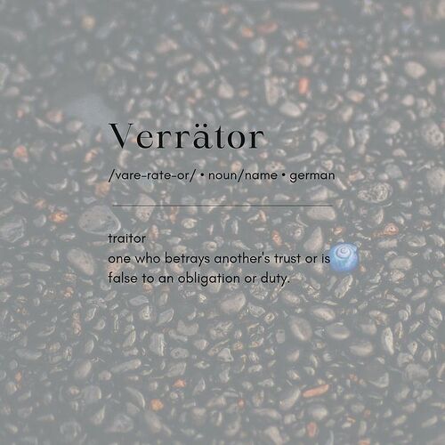 Verrätor _ Name Meaning