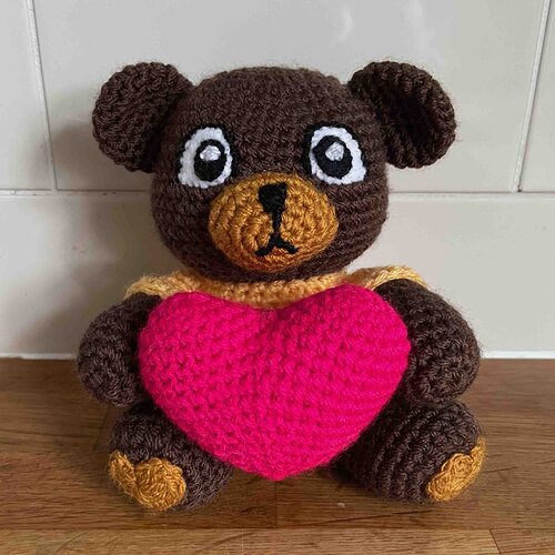 Boy Valentine Bear