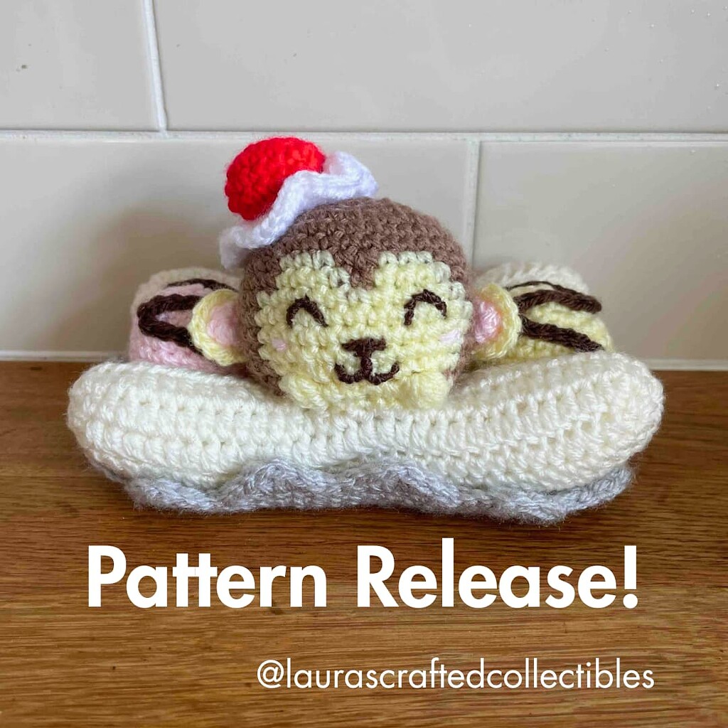 Pattern Release: Benny The Banana Split Monkey - Crochet