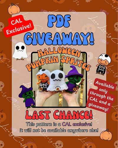 Pumpkin Sprites Giveaway - 1