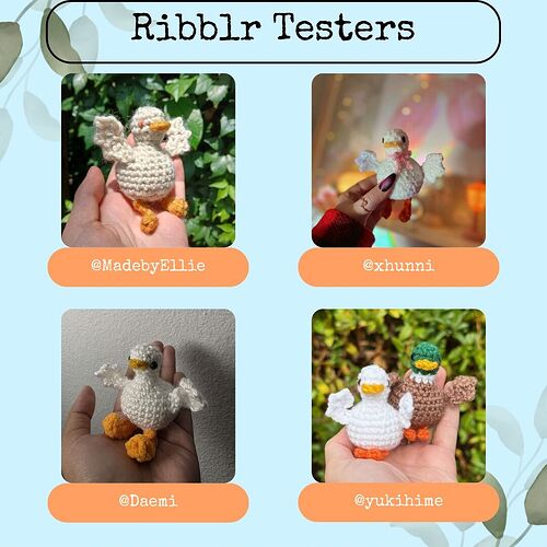 Tiny Duck Tester Appreciation - 4