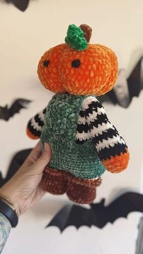 Jacky the baby pumpkin!
