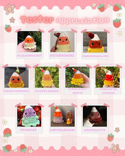 Tester appreciation candy corn 2