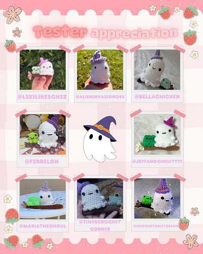 Tester appreciation witch ghost 2