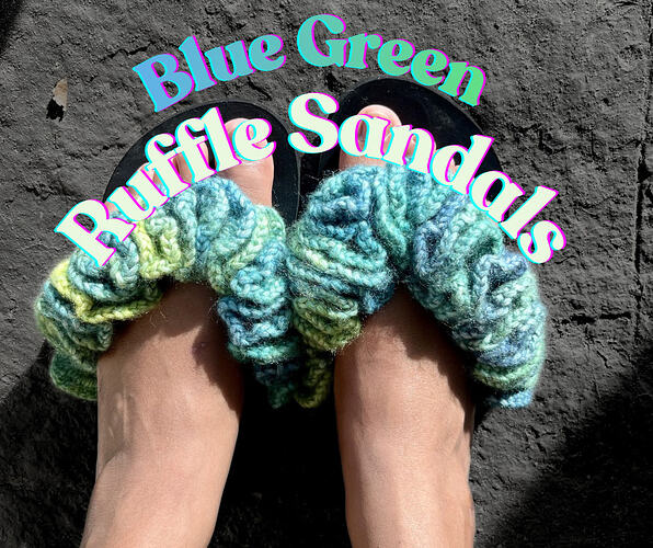 Ruffle Sandals - 5