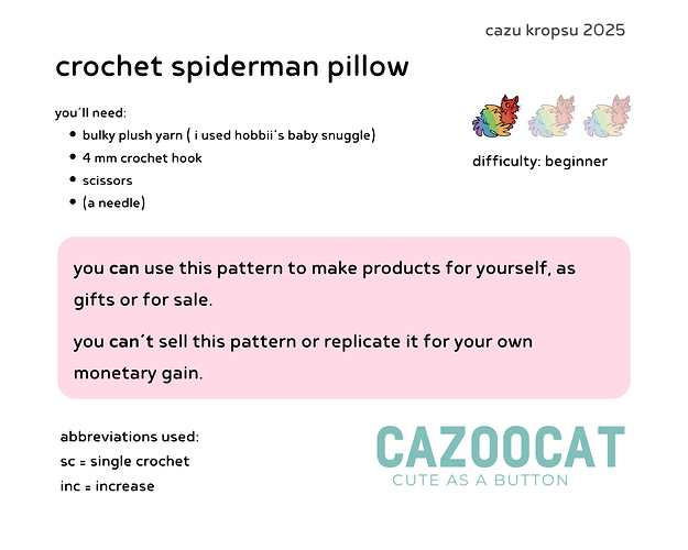 spiderman pillow details