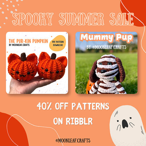 Purple and Pink Playful Halloween Sale Promotion Instagram Post