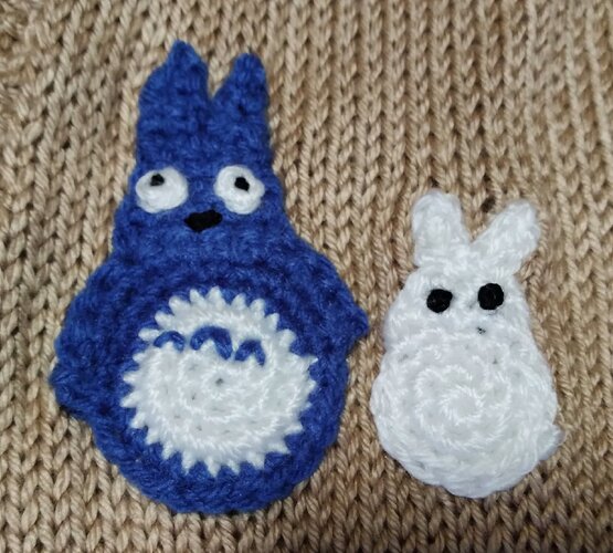 Cardigan smaller Totoro