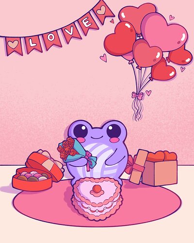 February Postcard