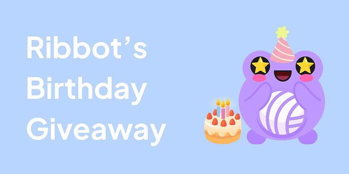Birthday Giveaway