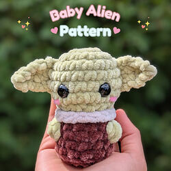Baby Alien Pattern