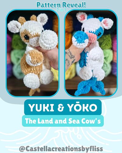Pattern reveal Yoko and Yuki