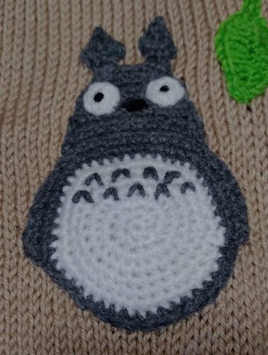 Cardigan large Totoro