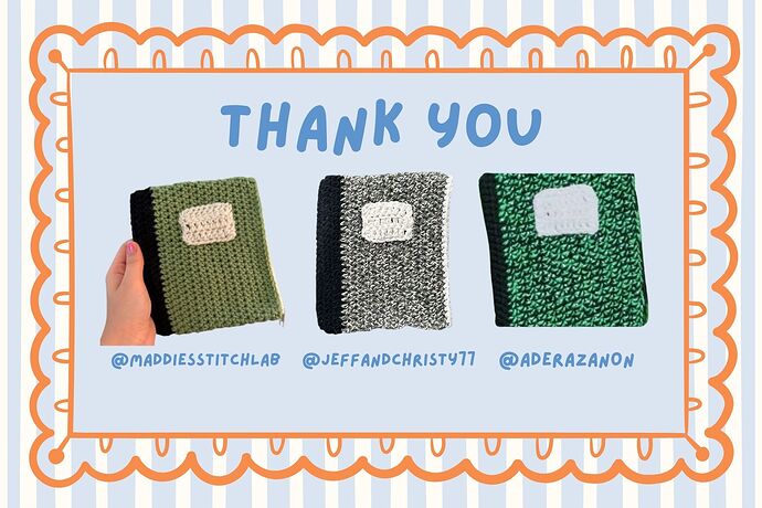 Pastel Simple Playful Whimsical Frame Thank You Card