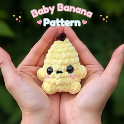 baby banana pattern photo