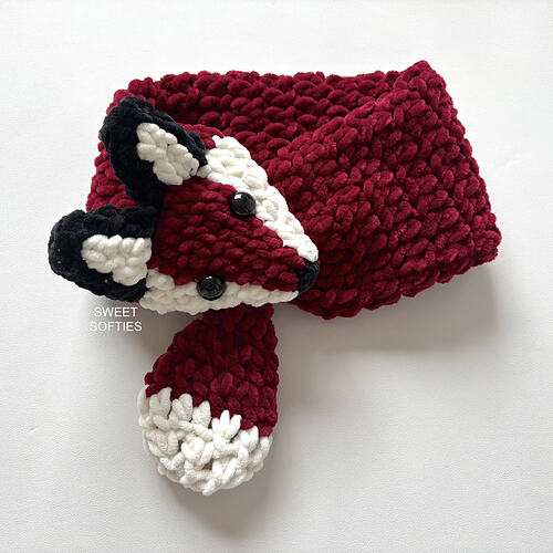 Fox Tail Scarf 1