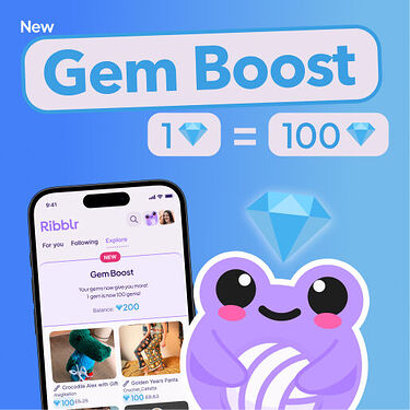 Gem Rewards banner community