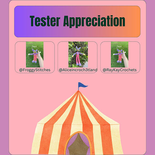 Copy of Page 2 - Buttercup the Bunny Tester Appreciation