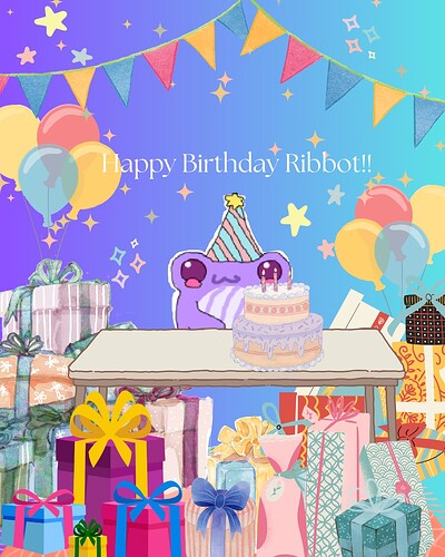 Happy Birthday Ribbot