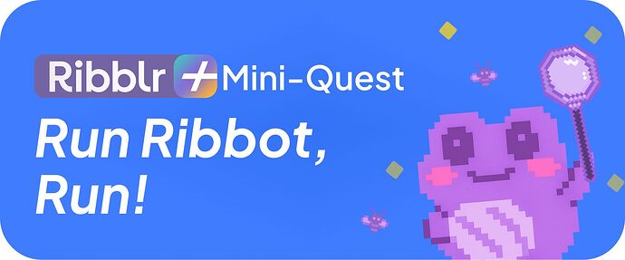 Ribblr+Mini-quest-run ribbot run