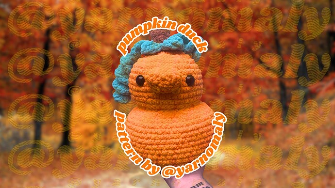 pumpkin duck banner