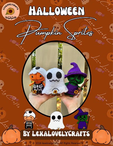 Halloween Pumpkin Sprites