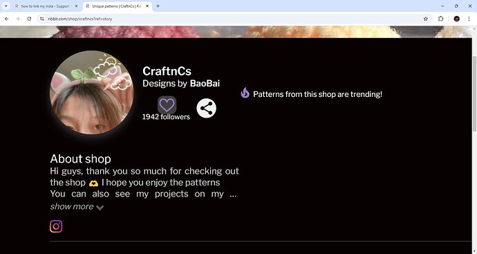 Unique patterns _ CraftnCs _ Ribblr - Google Chrome 1_20_2025 10_51_07 AM