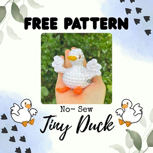Free Pattern - Tiny Duck.zip - 1