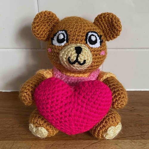 Girl Valentine Bear