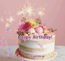 Happy Birthday Cake GIF - Happy Birthday Cake Celebrate - Discover & Share  GIFs